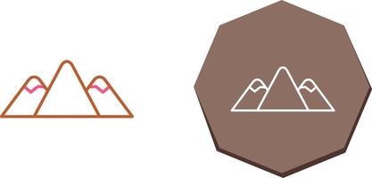 Mountain Icon Design vector