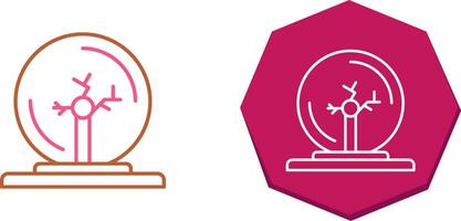Plasma Ball Icon Design vector