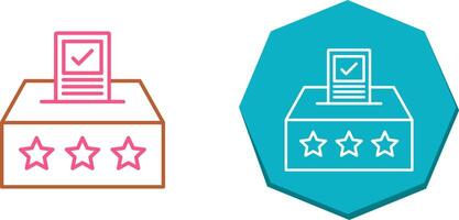 Ballot Icon Design vector