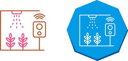 Smart Farm Icon Design vector