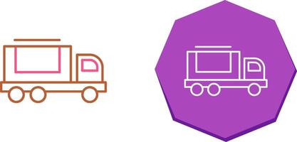 Cargo Truck Icon Design vector