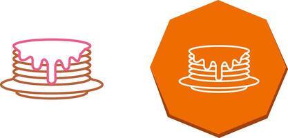 Pancake Icon Design vector