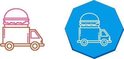 Fast Food Truck Icon Design vector