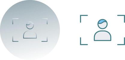 Unique Focus Icon Design vector