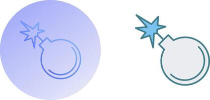 Danger of Explosion Icon Design vector