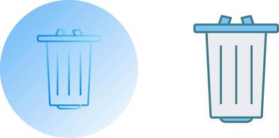 Garbage Icon Design vector
