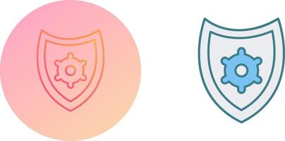 Security Settings Icon Design vector