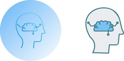 Thinking Icon Design vector