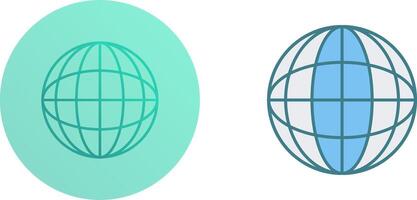 Globe Icon Design vector