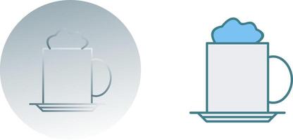 Cappucino Icon Design vector