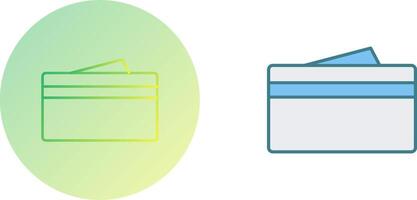 Unique Wallet Icon Design vector