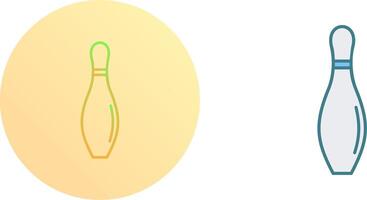 Bowling Pin Icon Design vector