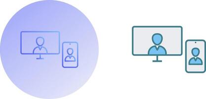 Unique Call Icon Design vector