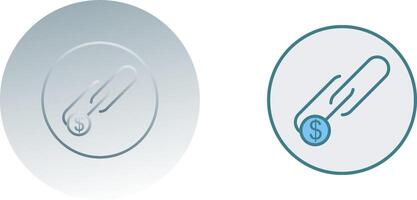Unique Link Sales Icon Design vector