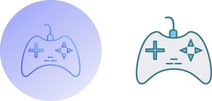 Unique Gaming Console Icon Design vector