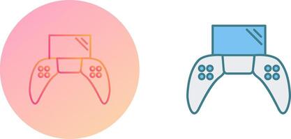 Unique Play Station Icon Design vector