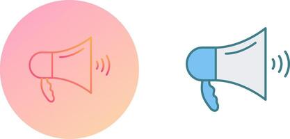 Unique Megaphone Icon Design vector