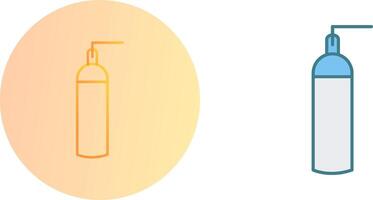 Unique Oxygen Tanks Icon Design vector