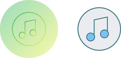 Music Player Icon Design vector