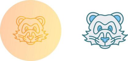 Ferret Icon Design vector
