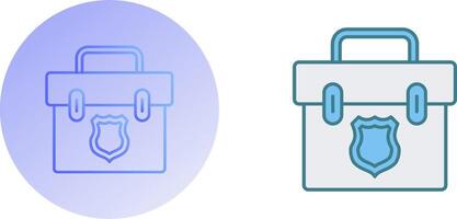 Suitcase Icon Design vector
