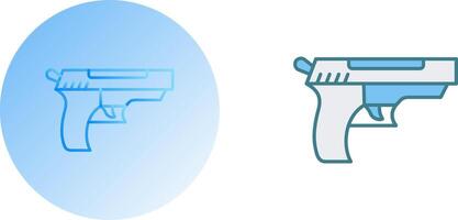 diseño de icono de pistola vector