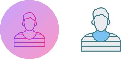 Prisioner Icon Design vector