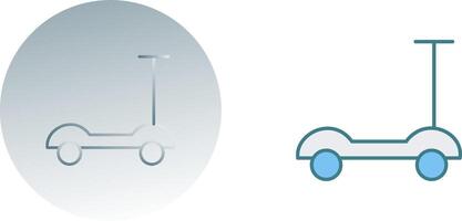 Scootie Icon Design vector