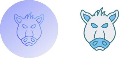 Pig Icon Design vector