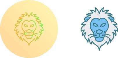 diseño de icono de león vector