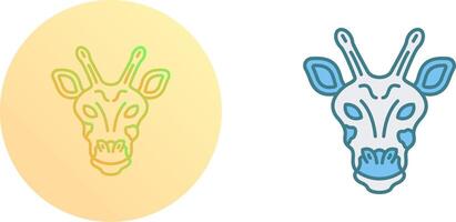 Giraffe Icon Design vector