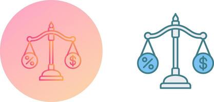 Scale Icon Design vector