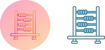 Abacus Icon Design vector