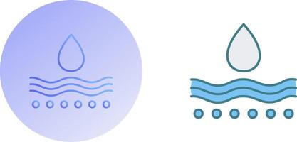 Moisture Icon Design vector