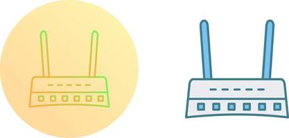 Router Icon Design vector