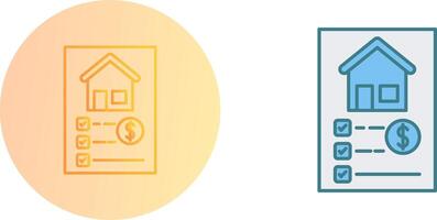 List Icon Design vector