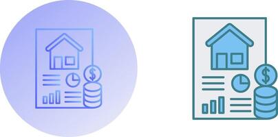 Loan Icon Design vector