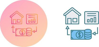Investment Icon Design vector