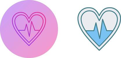 Cardiogram Icon Design vector