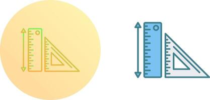 Rulers Icon Design vector