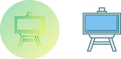 Easel Icon Design vector