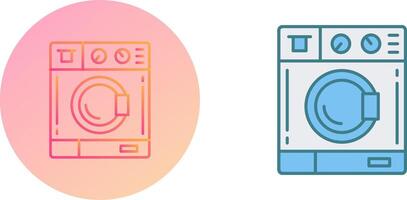 Washing Machine Icon Design vector