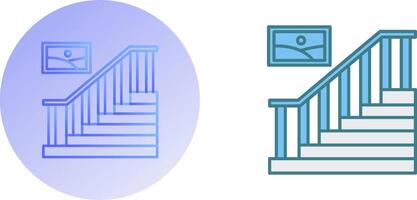 Stair Icon Design vector