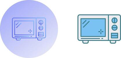 Microwave Icon Design vector