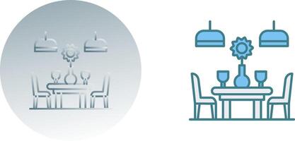 Table Icon Design vector