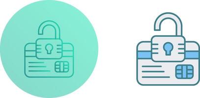Credit Card Icon Design vector