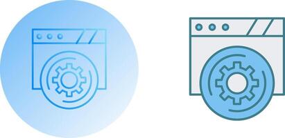 Setting Icon Design vector