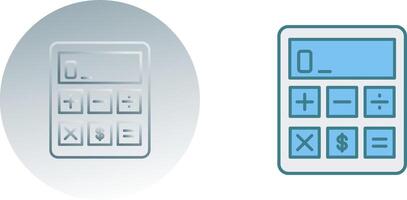 Calculator Icon Design vector