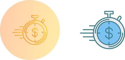 Timer Icon Design vector