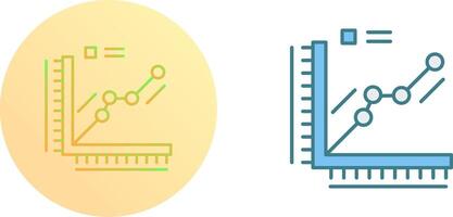 Graph Icon Design vector